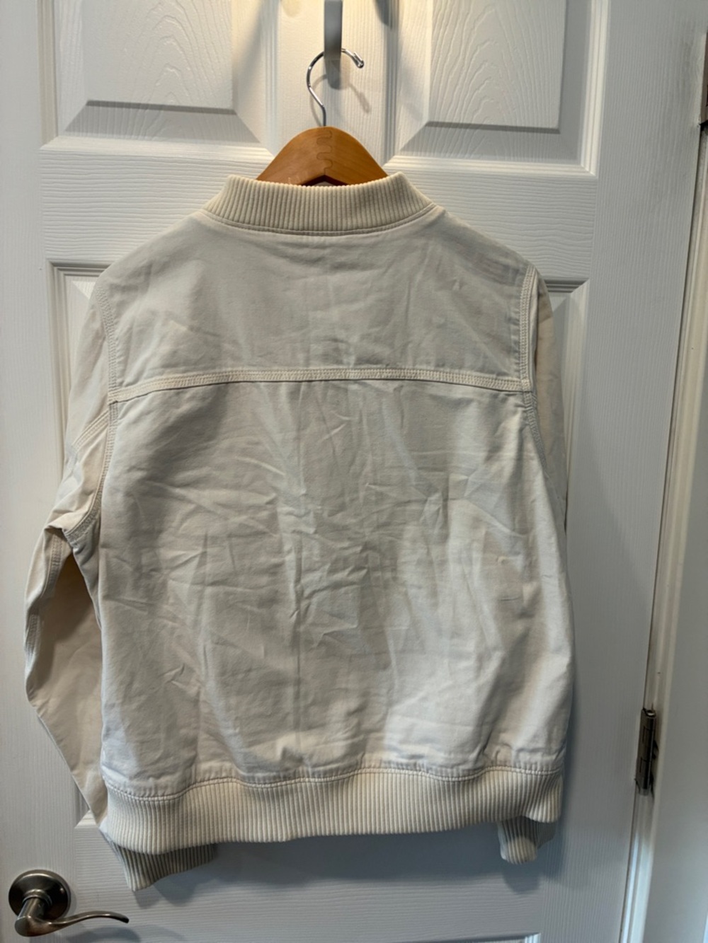 Carhartt Women's Cream Bomber Jacket - Picture 8 of 12